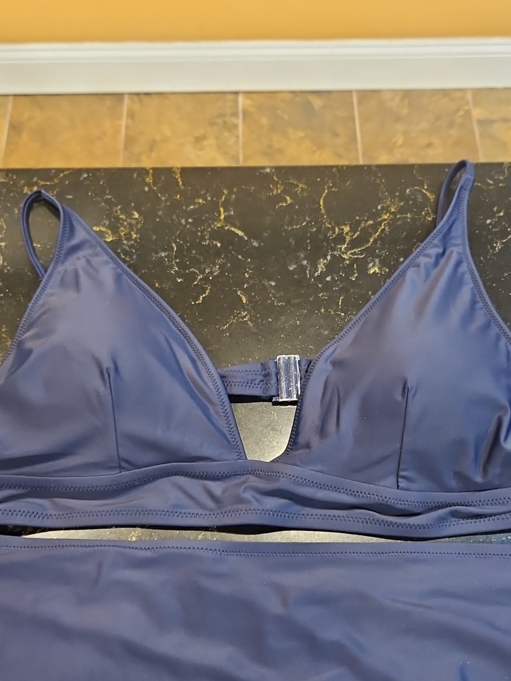 J. Crew Deep Navy Two-Piece Bikini - Picture 2 of 8